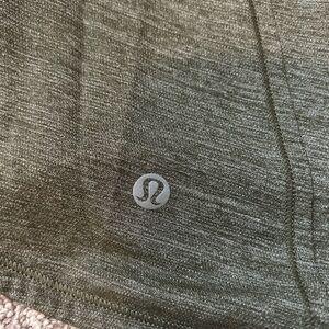 Olive green Lululemon workout tank